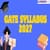 GATE Syllabus 2027 CSE, ECE, EEE, ME, CE- Download All Subject PDFs